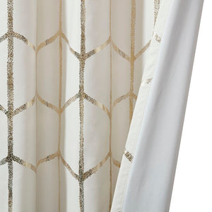 Ceci Polyester Blackout Curtain Panel Set of 2