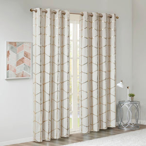 Ceci Polyester Blackout Curtain Panel Set of 2