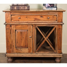 Load image into Gallery viewer, Centennial Vintage  EBWD Entryway Cabinet With Door and Wine Rack
