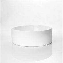 Load image into Gallery viewer, Ceramic Circular Vessel Bathroom Sink with Overflow 3020AH
