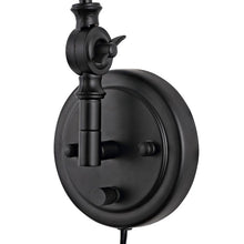 Load image into Gallery viewer, Cessna Iron Swing Arm Sconce (Set of 2)
