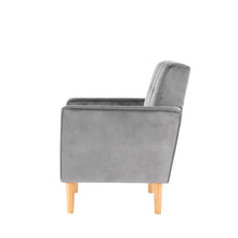 Load image into Gallery viewer, Cetric 29.33'' Wide Tufted Velvet Armchair
