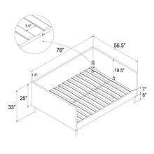 Load image into Gallery viewer, Full Navy Chadlee Daybed
