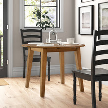 Load image into Gallery viewer, 30&quot;H Chaffin Drop Leaf Acacia Solid Wood Dining Table
