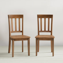 Load image into Gallery viewer, Chaffin Solid Wood Slat Back Side Chair (Set of 2)

