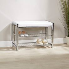 Load image into Gallery viewer, Chafic Faux Leather Storage Bench
