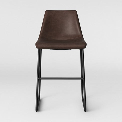 Bowden Faux Leather Counter Stool - Project 62, #6306