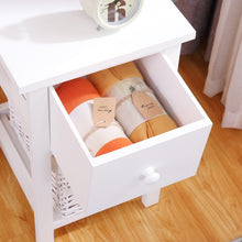 Load image into Gallery viewer, Chalfont 17.7&#39;&#39; Tall 1 - Drawer Nightstand in White (Set of 2)

