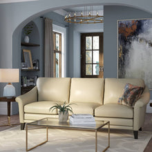 Load image into Gallery viewer, Chambaud Genuine Leather 85&#39;&#39; Rolled Arm Sofa 1496CDR
