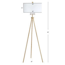 Load image into Gallery viewer, Chameli 66&quot; Tripod Floor Lamp
