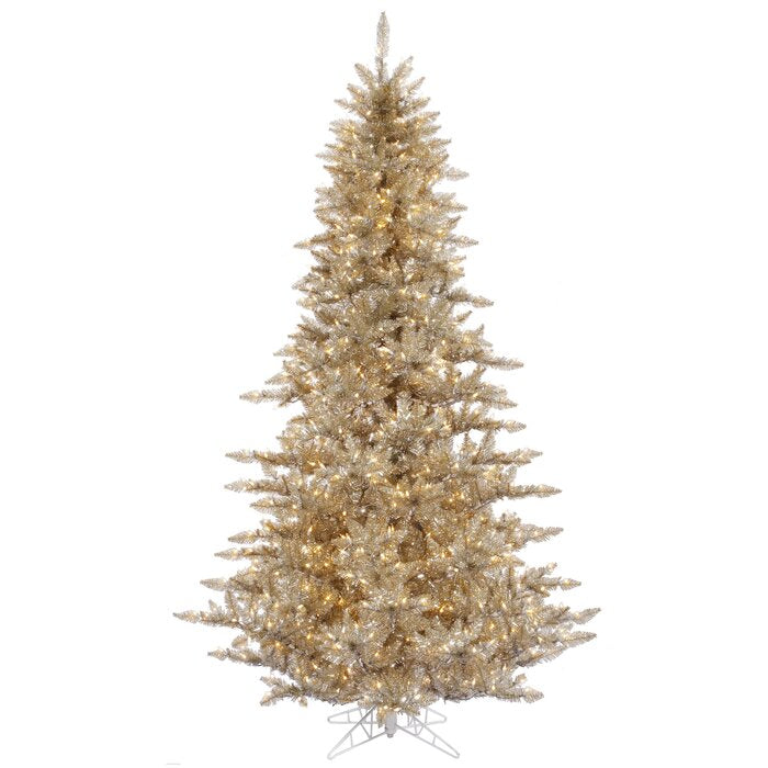 Champagne Fir 3' Artificial Christmas Tree with 100 Clear Lights (SB1357)