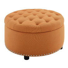 Load image into Gallery viewer, Champlain 30&#39;&#39; Wide Tufted Round Storage Ottoman with Storage, OG305
