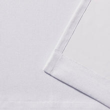 Load image into Gallery viewer, Champlain Solid Room Darkening Thermal Grommet White Curtain Panels - Set of 2 Panels (1284ND)
