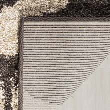 Load image into Gallery viewer, Chanhassen Floral Area Rug in Dark Brown, Rectangle 4&#39; x 6&#39;
