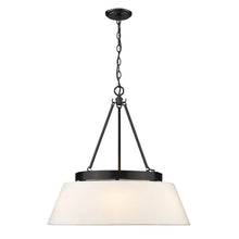 Load image into Gallery viewer, Chantae Dimmable Drum Chandelier, 25.88&#39;&#39; H x 26&#39;&#39; W x 26&#39;&#39; D
