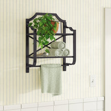 Load image into Gallery viewer, Chapdelaine Metal Wall Mounted Bathroom Shelves
