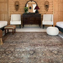Load image into Gallery viewer, Giacinto Oriental Olive/Charcoal Area Rug #1438HW
