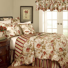 Load image into Gallery viewer, King Quilt + 3 Additional Pieces Charleston Chirp 100% Cotton Quilt Set
