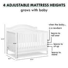 Load image into Gallery viewer, Charlie 4-in-1 Convertible Crib
