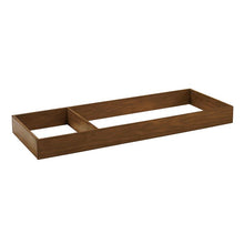 Load image into Gallery viewer, Rustic Brown Charlotte Rose RTA Changing Table Topper (SB688)
