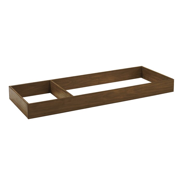 Rustic Brown Charlotte Rose RTA Changing Table Topper (SB688)