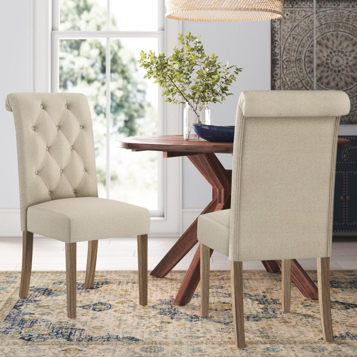 Charlotte Tufted Parsons Chair (Set of 2)