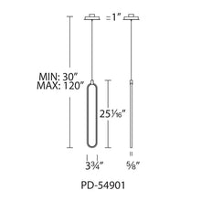 Load image into Gallery viewer, Charmed 1-Light LED Geometric Pendant MRM2211
