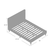 Load image into Gallery viewer, Full Chaska Upholstered Platform Bed Frame - 773CE
