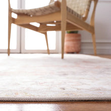 Load image into Gallery viewer, Runner 2&#39;6&quot; x 10&#39; Chea Power Loom Performance Light Gray/Rust Machine Washable Rug
