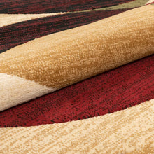 Load image into Gallery viewer, Chelsi Geometric Area Rug in Red, Runner 2&#39;7&quot; x 9&#39;10&quot;
