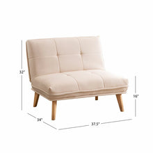 Load image into Gallery viewer, Cheltenham Ivory Convertible Chair (SB1642)
