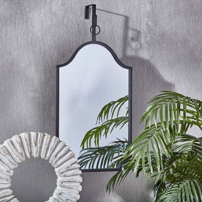 Cherelle Metal and Glass Wall Accent Mirror #1456HW