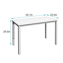 Load image into Gallery viewer, 29.5&#39;&#39; H x 55.1&#39;&#39; W x 23.6&#39;&#39; D Cherol Desk OG272
