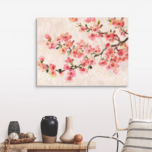 Load image into Gallery viewer, Cherry Blossom Composition I by Timothy O&#39; Toole - Painting on Canvas, 30&quot; H x 40&quot; W x 1.25&quot; D
