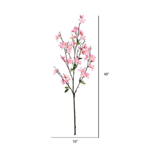 40" Artificial Cherry Blossom Spray (Set of 3)