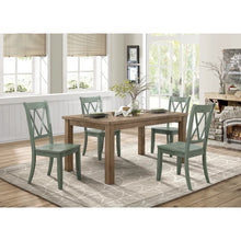 Load image into Gallery viewer, Cheryll Solid Wood Cross Back Side Chair Set of 2 1018AH
