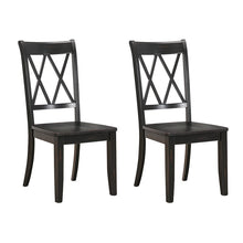 Load image into Gallery viewer, Cheryll Solid Wood Cross Back Side Chair (Set of 2), 5701RR
