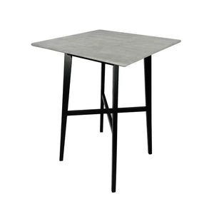 Gray/Black Chesterville Bar Height 31.35'' Dining Table