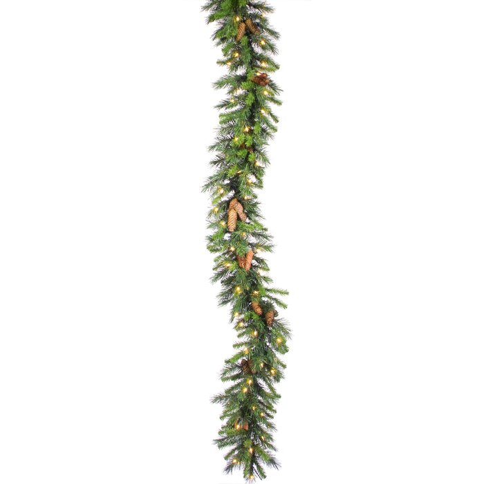 Cheyenne Pine 1350 PVC Garland with 300 LED Lights #AD205