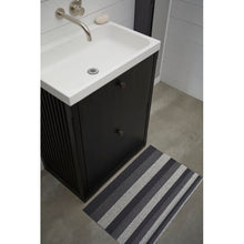 Load image into Gallery viewer, Easy Care Bounce Stripe Shag Doormat, 24&quot; W x 72&quot; L
