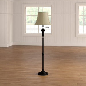 Chinery 62" Swing Arm Floor Lamp
