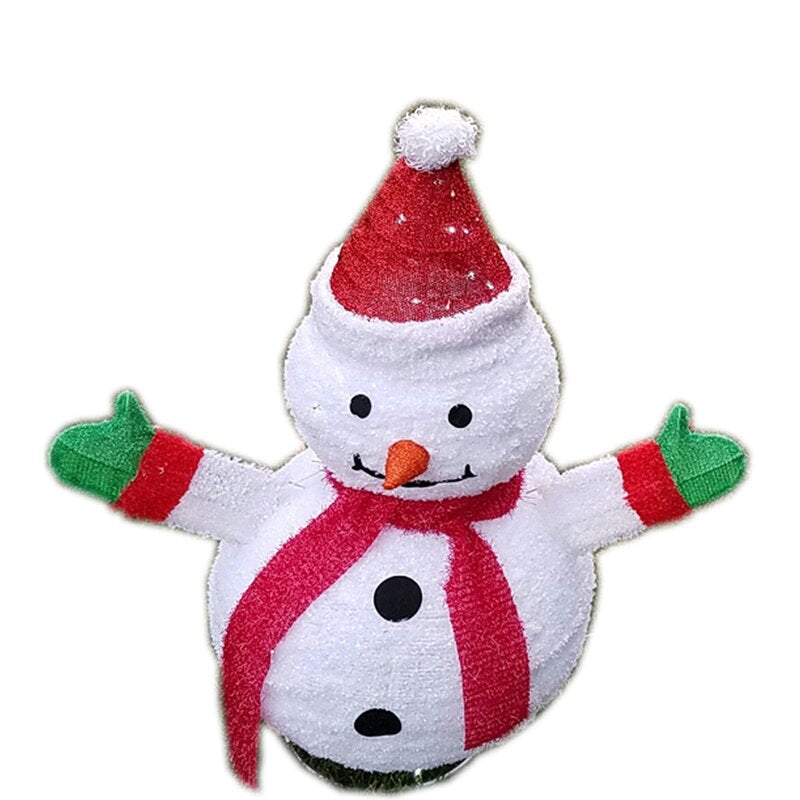 Christmas Pre Lit LED Lighted Snowman Lighted Display MR3