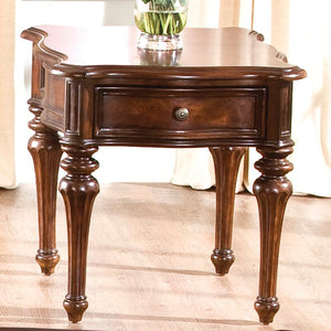 Christofferso 24'' Tall End Table with Storage