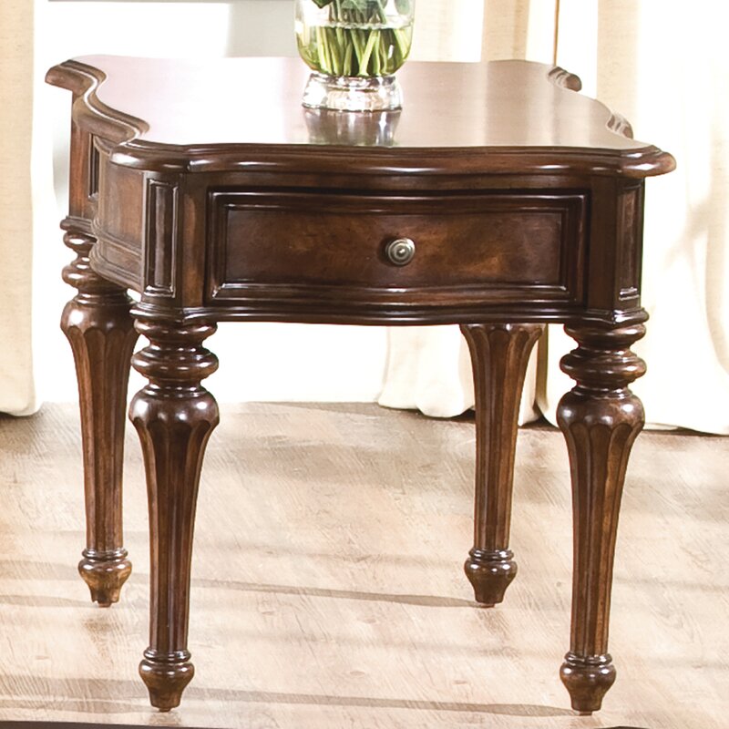 Christofferso 24'' Tall End Table with Storage