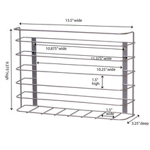 Load image into Gallery viewer, Chrome Kitchen Cabinet Door Organizer 2048CDR
