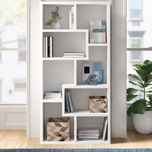 Load image into Gallery viewer, Chrysanthos 71&#39;&#39; H x 35.5&#39;&#39; W Bookcase 6813RR
