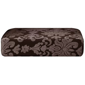 Chul Elegant Stretchy Jacquard Damask Box Cushion Armchair Slipcover