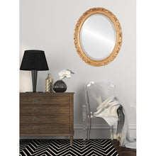 Load image into Gallery viewer, 27&quot; H x 23&quot; W Chumasero Oval Traditional Beveled Accent Mirror
