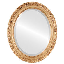 Load image into Gallery viewer, 27&quot; H x 23&quot; W Chumasero Oval Traditional Beveled Accent Mirror

