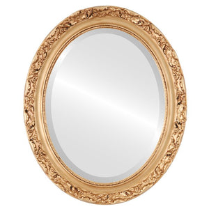 27" H x 23" W Chumasero Oval Traditional Beveled Accent Mirror